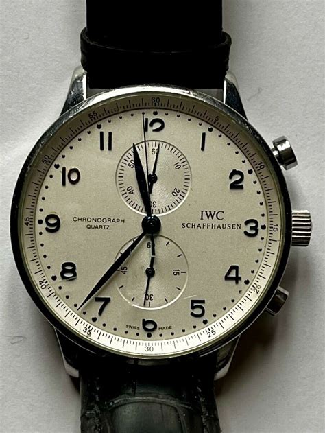 iwc chrono 70|iwc schaffhausen chronograph quartz price.